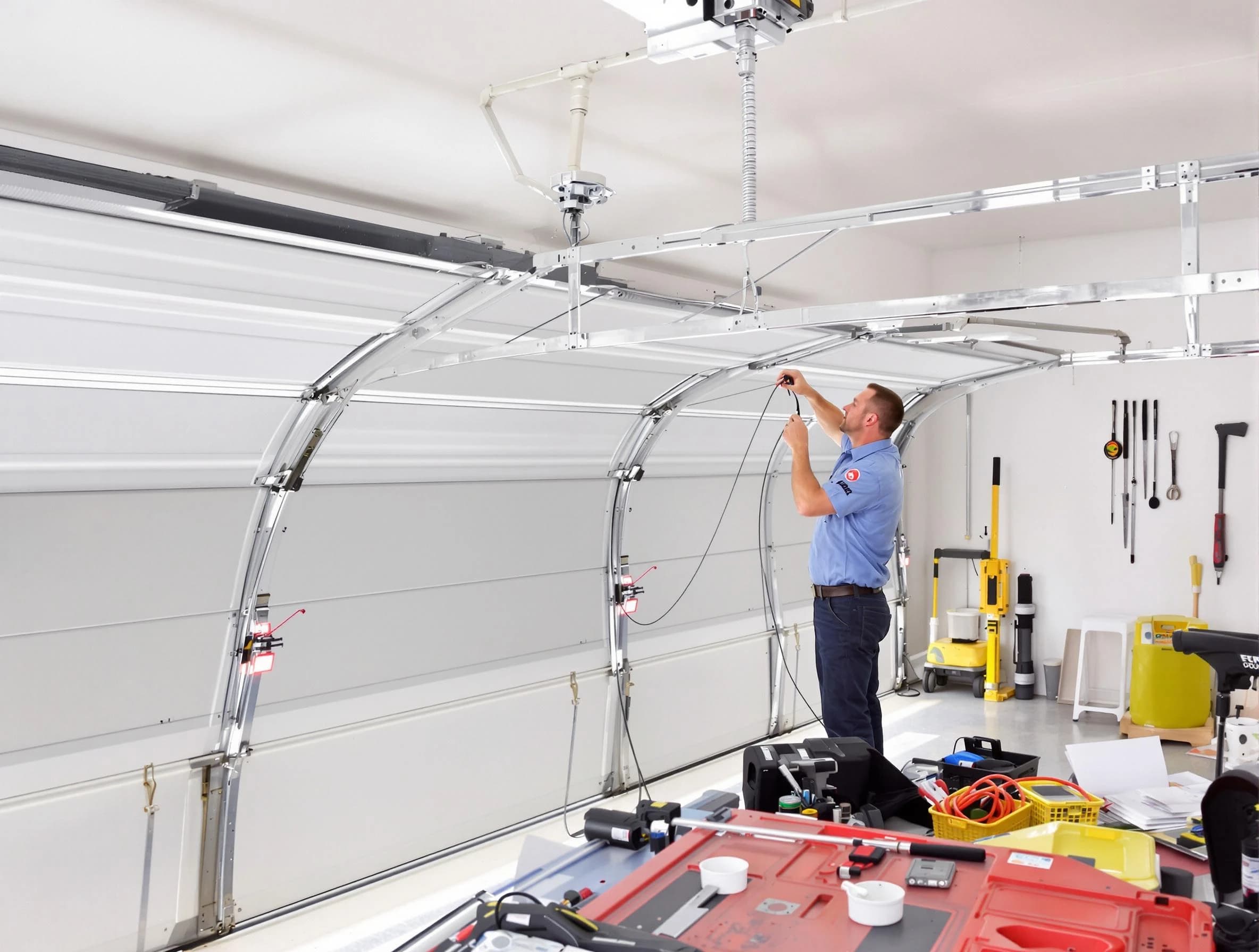 Garage door cable repair service by Ohio Garage Door Repair in Ohio