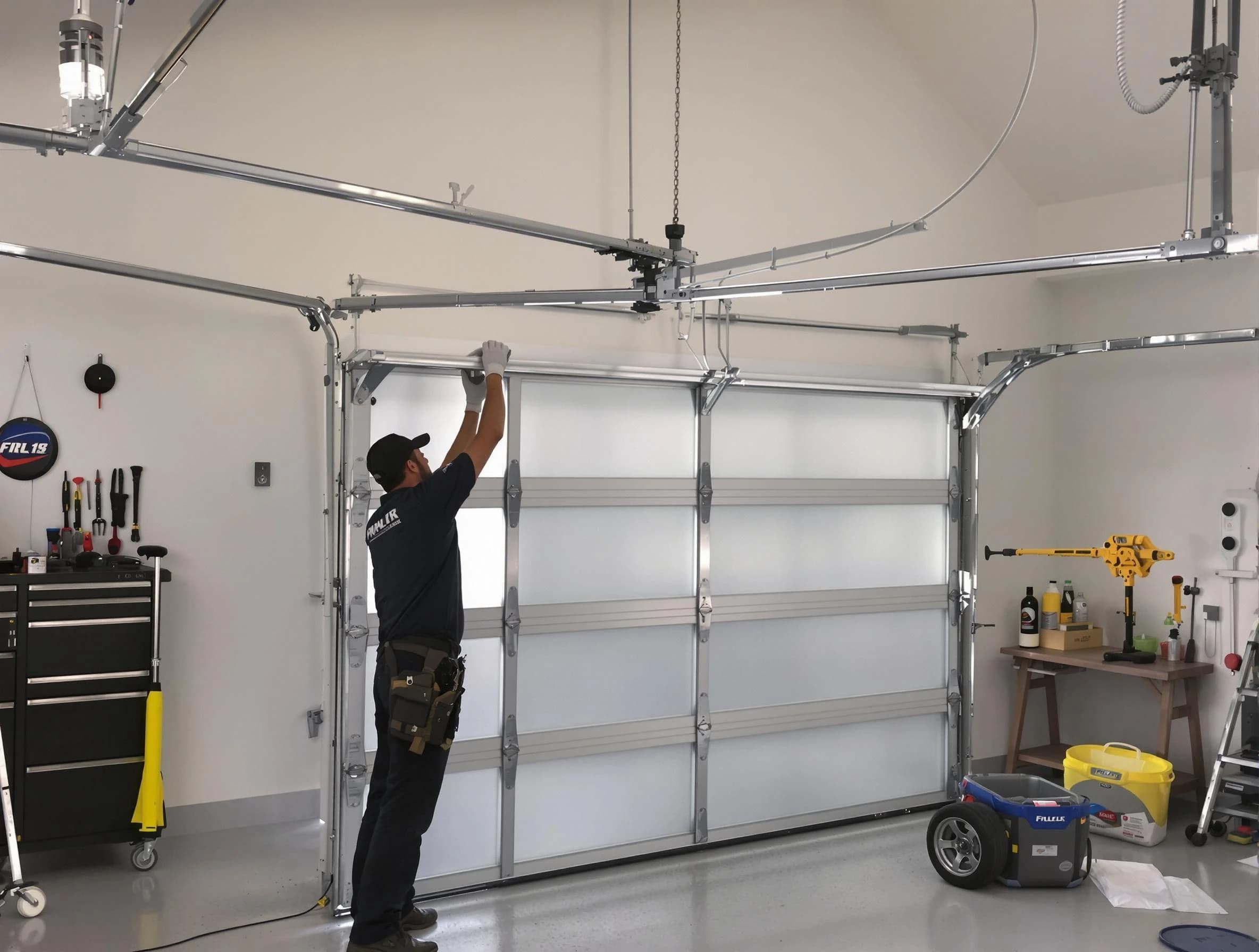Ohio Garage Door Repair certified team performing precision garage door installation in Ohio
