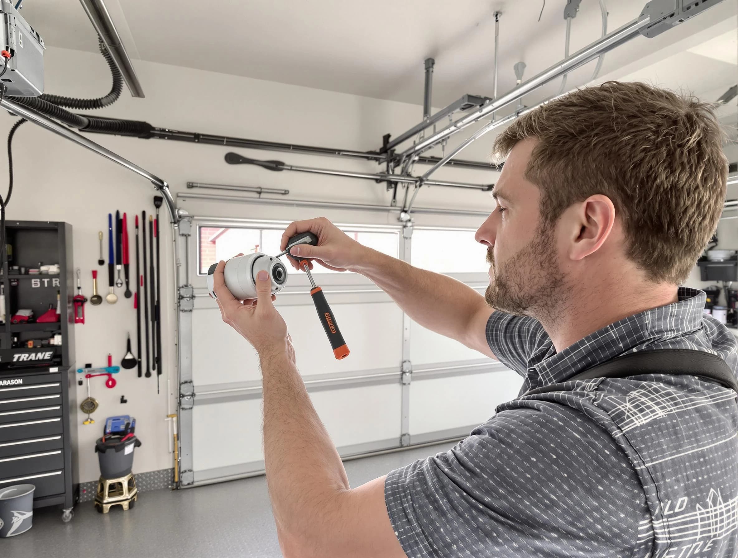 Garage door opener repair service by Ohio Garage Door Repair in Ohio