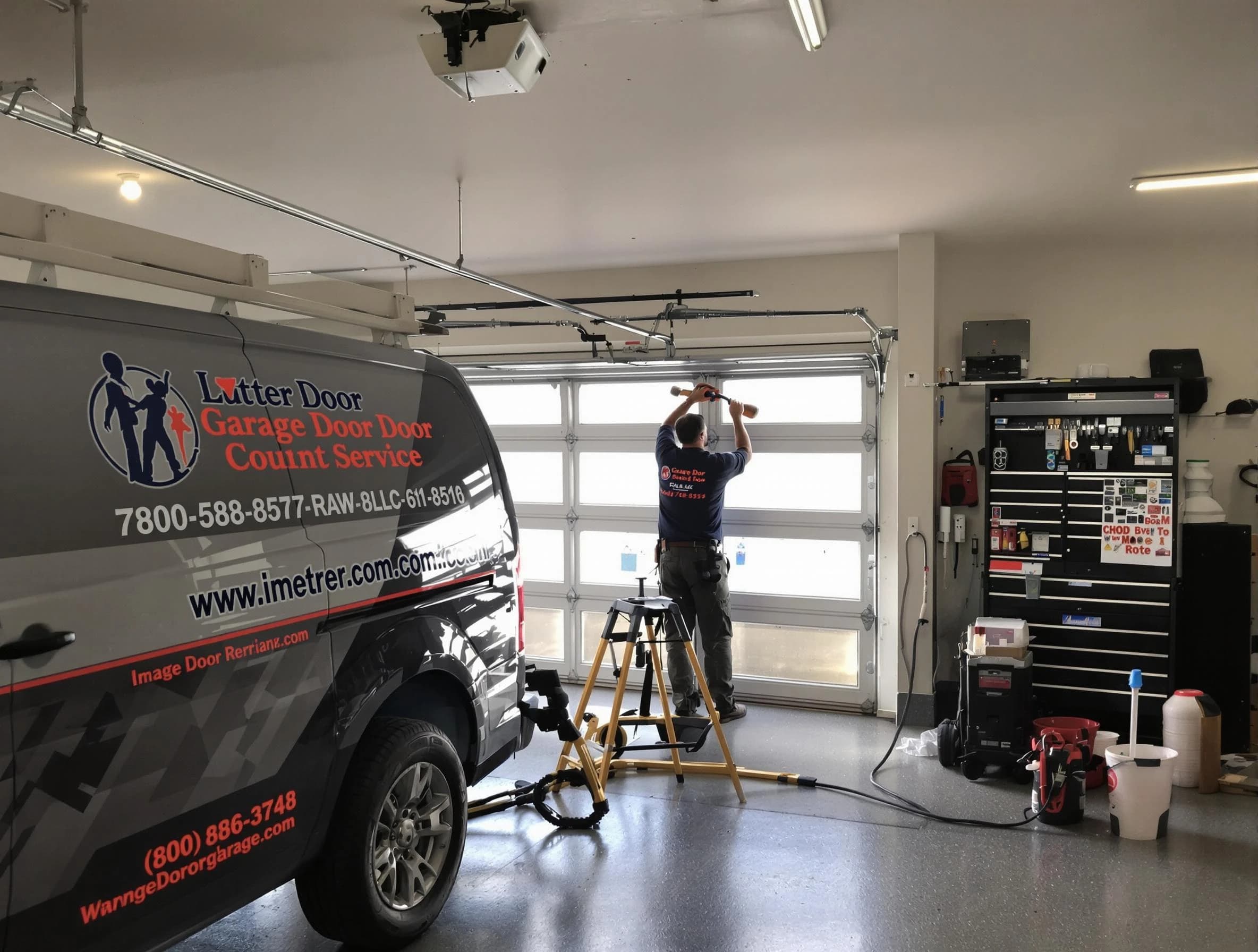 Ohio Garage Door Repair rapid response team performing same-day repair in Ohio