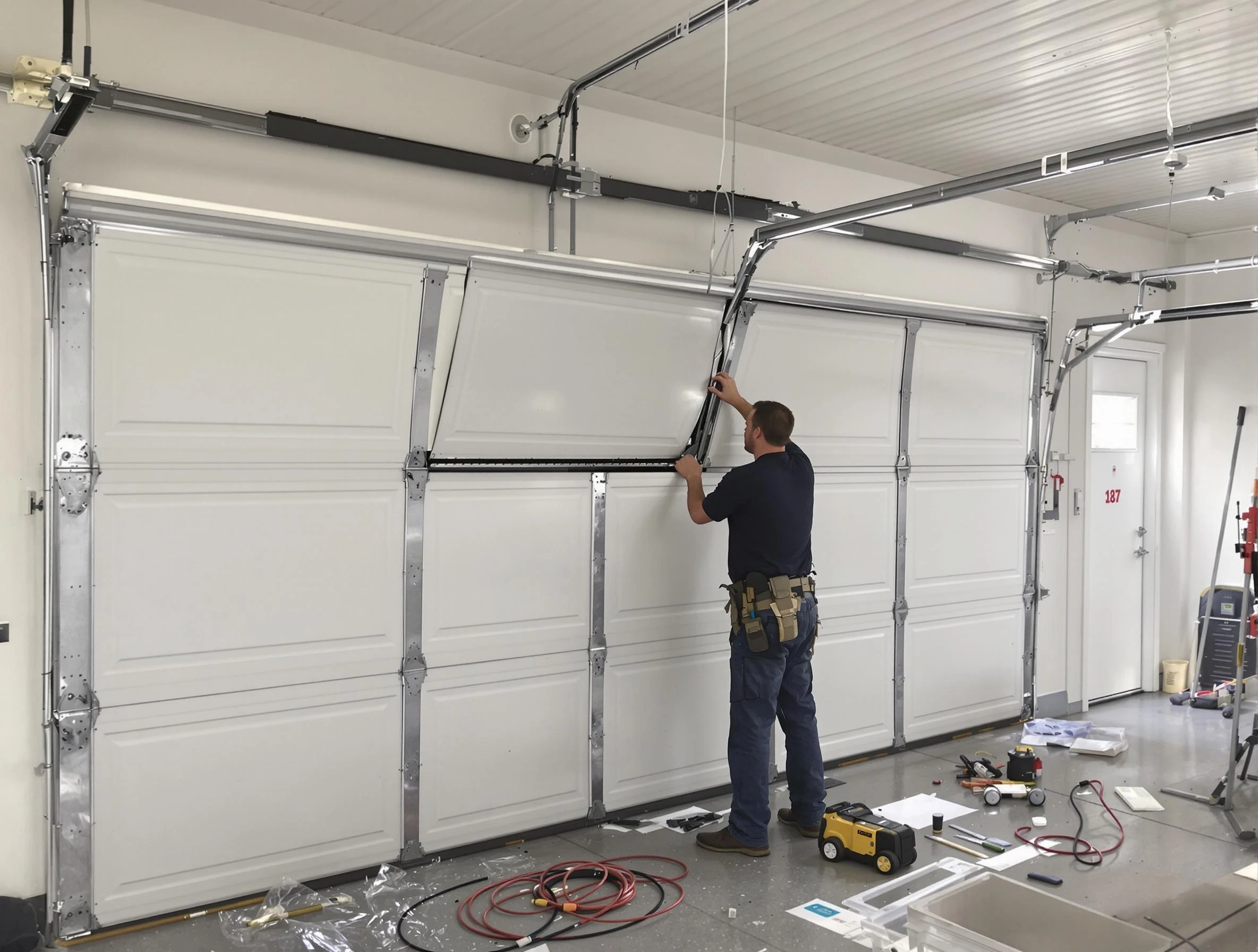 Garage Door Section Replacement in Ohio