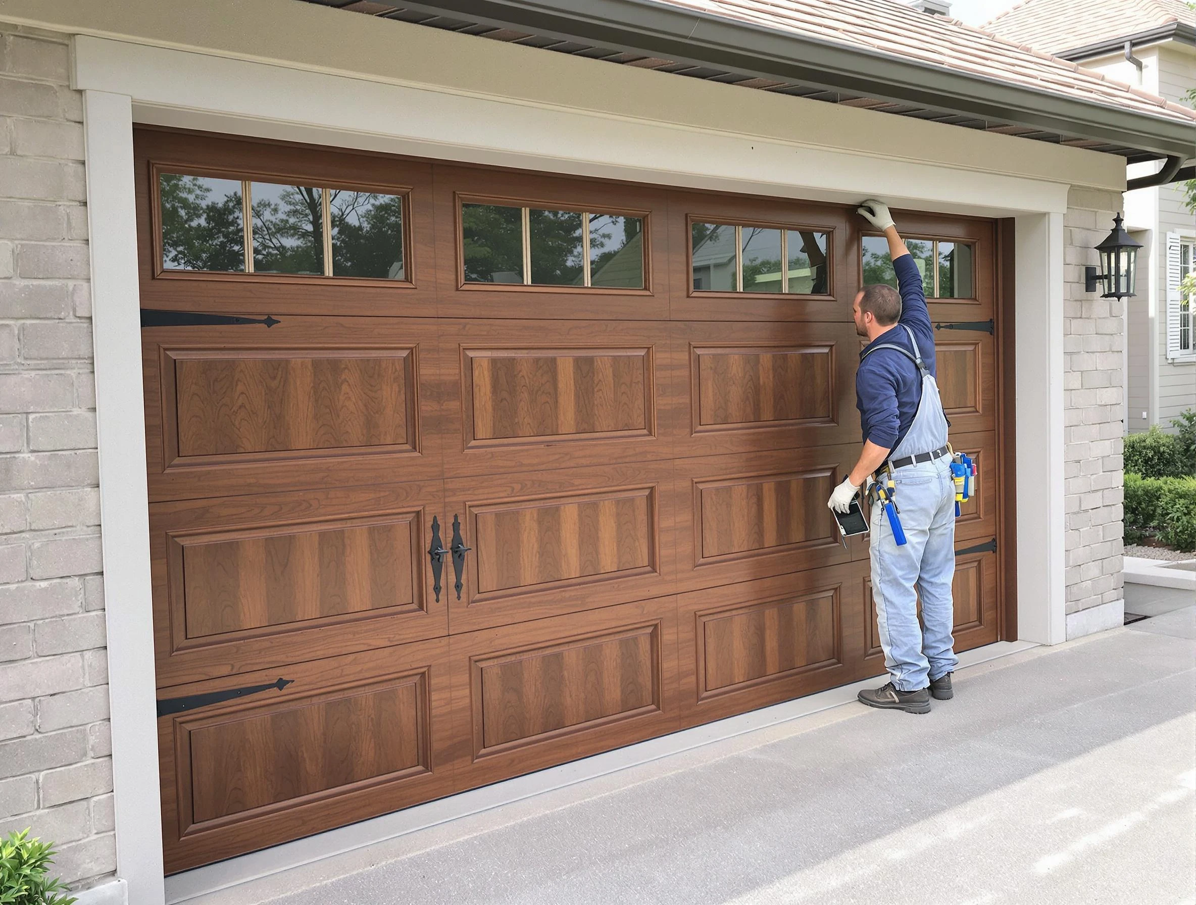 Custom garage door showcase by Ohio Garage Door Repair in Ohio