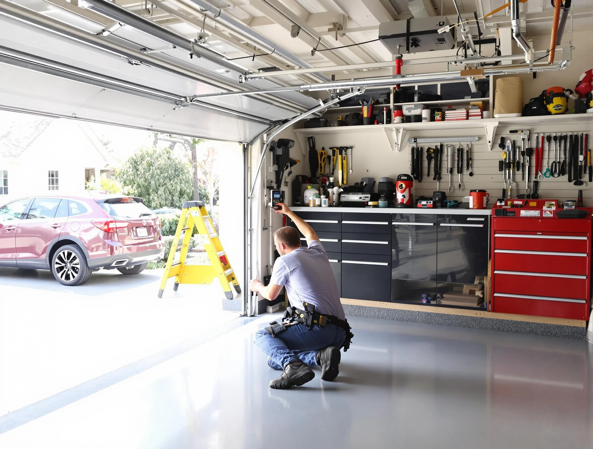 Local garage door repair service by Ohio Garage Door Repair in Ohio